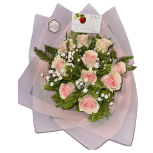 Ramo de 10 Rosas Rosadas