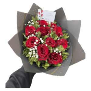 Ramo de 12 Rosas Rojas