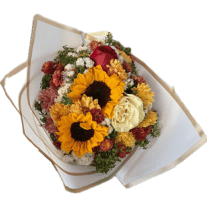 Ramo Surtido Grande en Papel blanco