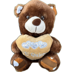 Osito de peluche "Te quiero" (color marrón)