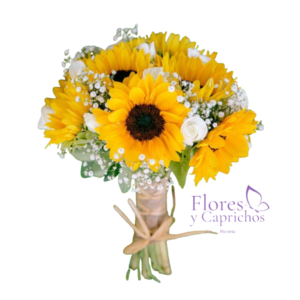 Ramo de Novia en Girasoles