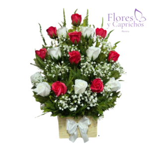 Arreglo funebre Rojo