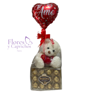 Detalle Con Peluche y Bombones