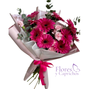 Ramo en yerbera Fucsia