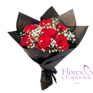 Ramo de Rosas Rojas y Ilusión