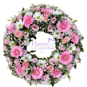 Corona Clásica Rosada