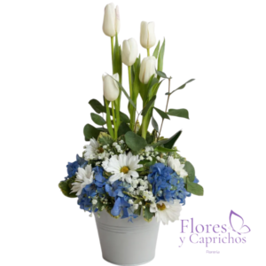 Detalle con Tulipanes