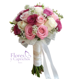 Ramo de Novia Rosado