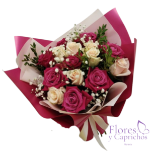 10 Rosas en Ramo