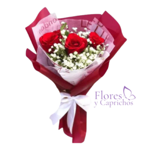 Ramo con 3 Rosas