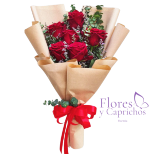 Ramo de 6 Rosas