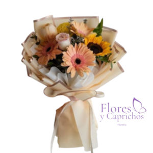 Ramo Mixto de Flores Pasteles