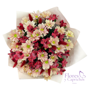 Ramo de Maule y Astromelias