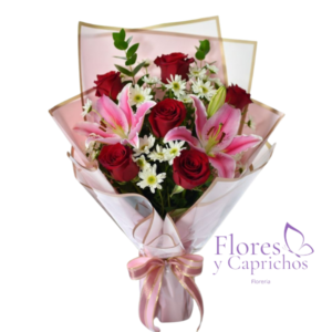 Ramo Extendido de 6 Rosas