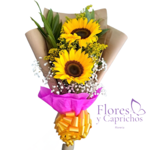 Ramito de Girasoles Extendidos